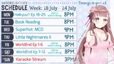 Stream Weekly Schedule [18 July - 24 July]