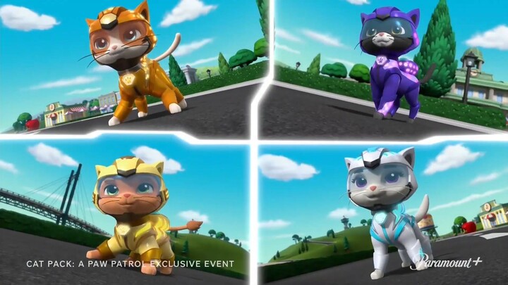 Cat Pack- A PAW Patrol Exclusive Event Commercial - June 24, 2022 (Paramount+ U.