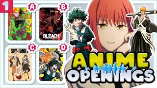 Anime Voice Quiz - Guess The Anime By Opening