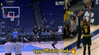 Andre Iguodala Officially Back 🔥