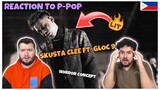 [AMAZING CONCEPT!!] First Time Reaction to FILIPINO SINGERS (P-POP): Skusta Clee ft. Gloc 9 "KARMA"