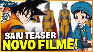 BOMBA! DRAGON BALL SUPER: SUPER HERO, SAIU O TEASER DO NOVO FILME!