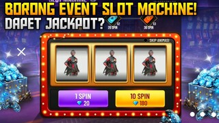 BORONG EVENT CONQUEROR OF DEATH DI SLOT MACHINE DAPAT JACKPOT! | GARENA FREE FIRE INDONESIA