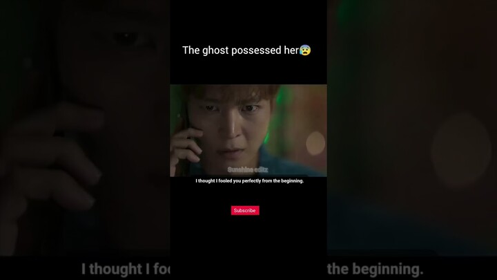The ghost possessed her 😰. Now it's time to save her||K Drama ~The midnight studio 📸#shortsfeed