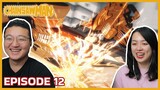 CHAINSAW VS KATANA! SEASON FINALE 🔥 | Chainsaw Man Episode 12 Couples Reaction & Discussion