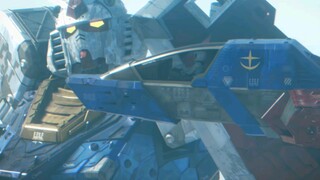 Gundam - After many tests, the aerial docking was finally successful. . . .