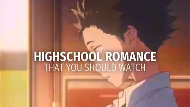 anime highschool romance