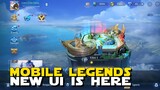 PROJECT NEXT UPCOMING UI IS HERE! | MOBILE LEGENDS NEW UI IS HERE IN ADVANCED SERVER!