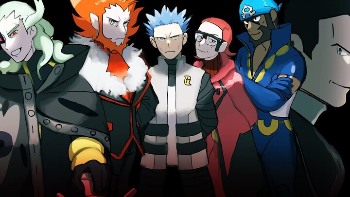 『Pokémon /mad』"Undercurrent surges, Team Rainbow Rocket returns!"