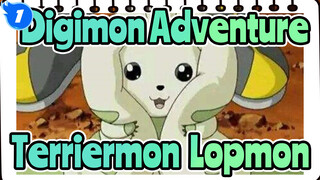 [Digimon Adventure] Terriermon&Lopmon's Cute Daily Life Cut_B1