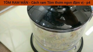 cách làm tôm răn mặn phần 4