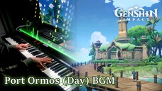 [Piano] Port Ormos (Day)/Genshin Impact 3.0 Sumeru OST