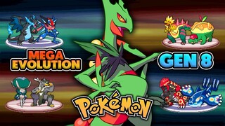 New Update Pokemon GBA Rom Hack 2022 With Mega Evolution, Open World, Gen 1 to 8 And More