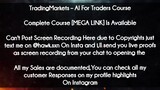 TradingMarkets course - AI For Traders Course download