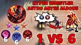 ALDOUS ASTRO/ABBYS - 1 VS 9 - 6 ASTRO 6 WRESTLER MAGIC CHESS BEST SYNERGY !