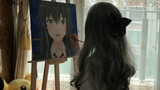 Tranh acrylic | Lời tỏ tình của Yukino | Bạn cùng lớp Hikigu Tôi thích bạn!