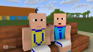 Upin & Ipin - Ais Kepal Bahagian 2 (Minecraft Animation)