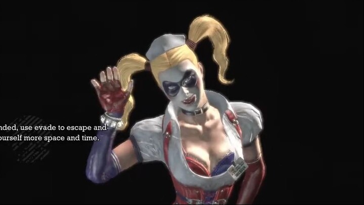 Harley Quinn: Game Over Screens (Batman Arkham Asylum)