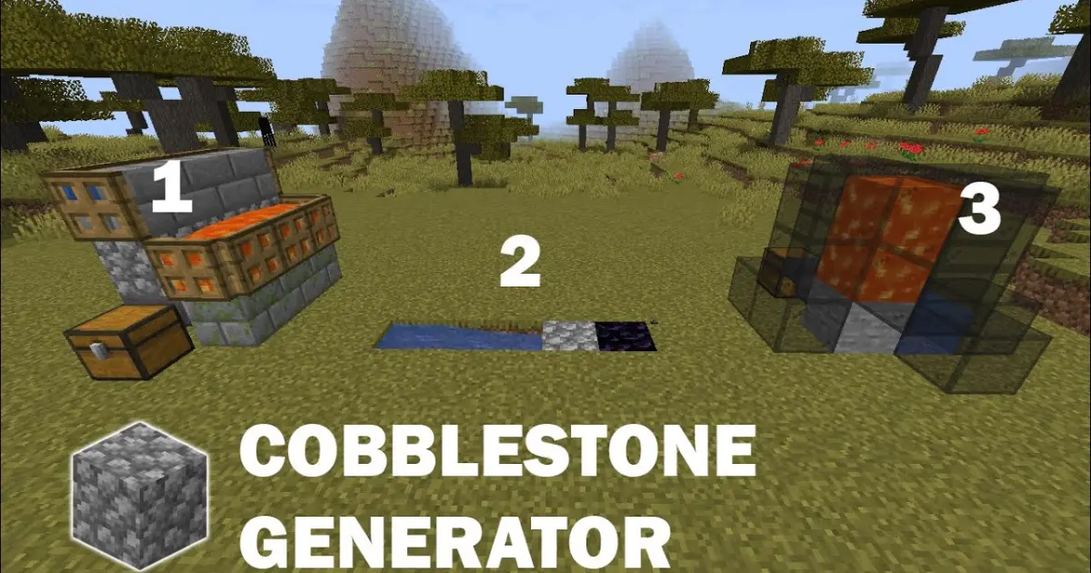 author Opaque health How to Make Cobblestone Generator in Minecraft 1.18 - Bstation