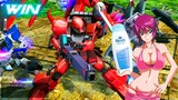 Gundam Extreme VS Maxi Boost ON - Gunner Zaku Warrior Lunamaria Hawke Arcade Run