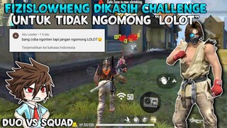 DUO VS SQUAD SAMA OFFICER SLOWHENG?! KONTEN INI TIDAK MENGANDUNG KATA "LOLOT" 🗿