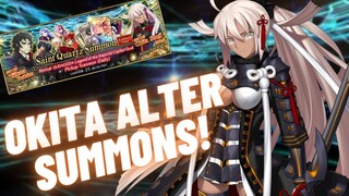 ~ ROUND 2!! ~ Okita Alter Summons | FGO - GudaGuda Rerun Banner