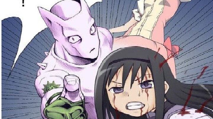 [JOJO X Puella Magi Madoka Magica] Handsome schoolboy
