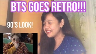 BTS SEASON’S GREETINGS’ SPOT 2021 PREVIEW (BTS GOES RETRO) REACTION