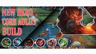 AULUS | NEW HERO | BEST BUILD | MOBILE LEGENDS