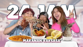 24 JAM MAKAN RAKSASA ft BONGE & VILMEI