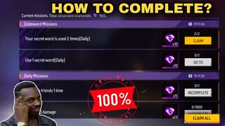 TIME LIMITED DIAMOND STORE EVENT FREE FIRE/HOW TO COMPLETE TIME LIMITED DIAMONDS STORE EVENT IN FF/