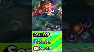 เนิฟแต่ยังไหว 😘 | Guinevere Mobile legends #mlbb #mobilelegends #guinevere #gameplay #shorts #sara9