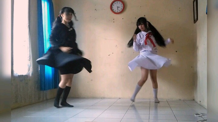 "Amanojaku" (164 ft. Gumi) dance cover by Honey MeMo☆ | part 2 | spesial jadul