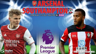 NGOẠI HẠNG ANH | Trực tiếp Arsenal vs Southampton (22h00 ngày 11/12) K+CINE. NHẬN ĐỊNH BÓNG ĐÁ