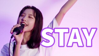 [ดนตรี] สาวทรงพลังร้องเพลง "Stay" | มาเต้นดิสโก้ที่ห้องนอนกับฉันสิ!