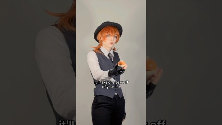 Dazai and Chuuya Cosplay - BTW, I’m NOT American… #anime #animecosplay #cosplay #bsd #dazai #chuuya