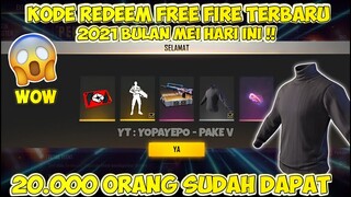 KODE REDEEM FREE FIRE TERBARU 2021 MEI HARI INI !! - GARENA FREE FIRE