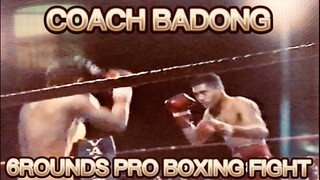 CLASSIC BOXING FIGHT NI COACH BADONG NATAPOS SA ROUND???