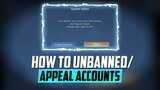 HOW TO UNBANNED MLBB ACCOUNT | APPEAL ACCOUNT EASIEST WAY! (TUTORIAL) IN MOBILE LEGENDS