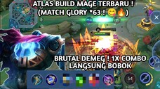 AKU MENCOBA ATLAS BUILD MAGE DI GLORY SOLO DAN INILAH HASILNYA...😱