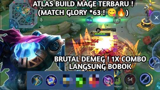 AKU MENCOBA ATLAS BUILD MAGE DI GLORY SOLO DAN INILAH HASILNYA...😱