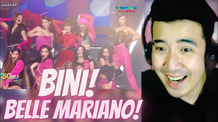 [REACTION] Belle Mariano with BINI | ASAP NATIN 'TO | February 12 2023