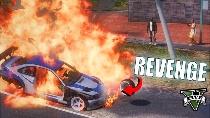 MOBIL KU DI BAKAR ANAK TRICKSTER !! DENDAM PRIBADI !!   | GTA V ROLEPLAY INDONESIA