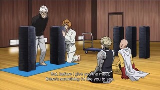 saitama vs bang rock paper scissors