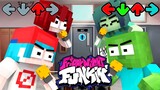 Monster School: Minecraft vs Friday Night Funkin - FNF Challenge | Minecraft Animation