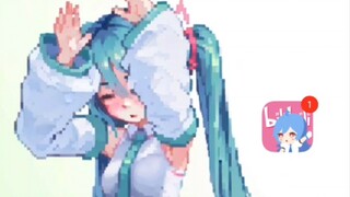 你们要的像素动态壁纸来啦 初音未来