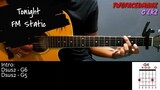 Tonight - FM Static (Guitar Cover With Lyrics & Chords)
