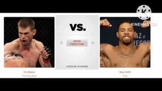 Tim Means VS Max Griffin | UFC Fight Night Preview & Picks | Pinoy Sports Picks