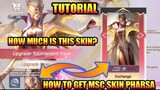 Tutorial How To Get MSC Skin Pharsa Via Event | Price of MSC Skin revealed | MLBB