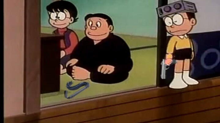Nobita: Shh, don’t even make a sound to me! ! !